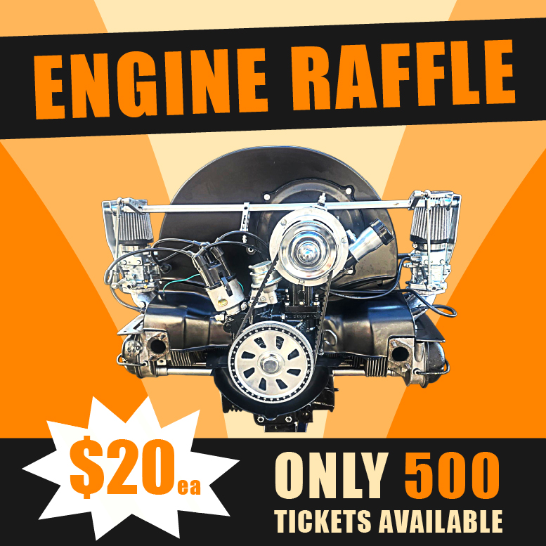 Engine Raffle Ticket